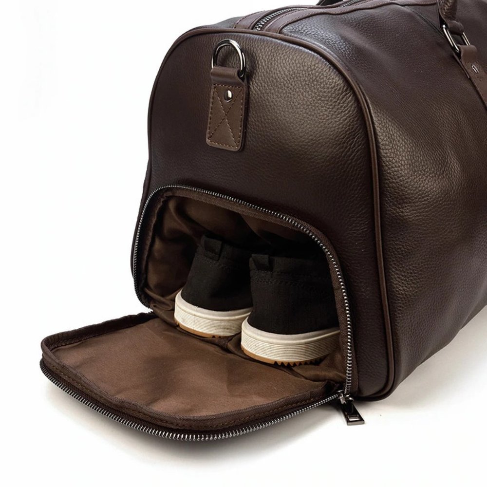 Brand New Genuine Leather Travel Bag